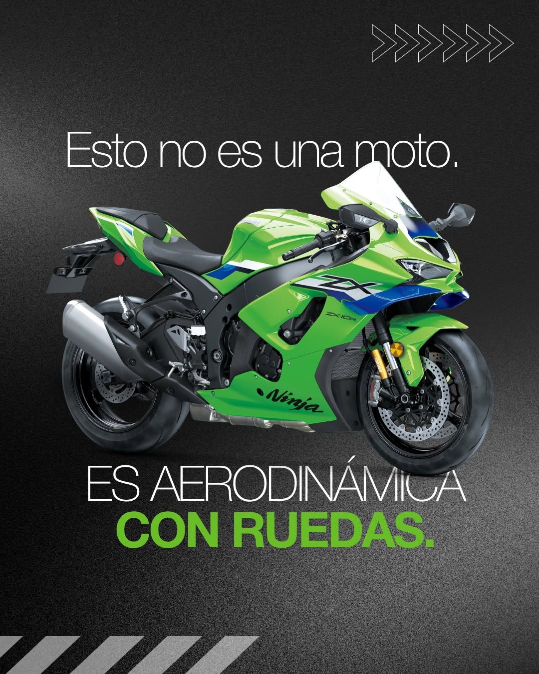 La adrenalina no se explica… se vive. 🏍️💚

La nueva Ninja ZX-10R 2026 lleva la tecnología inspirada en la competición a otro nivel, con una aerodinám...