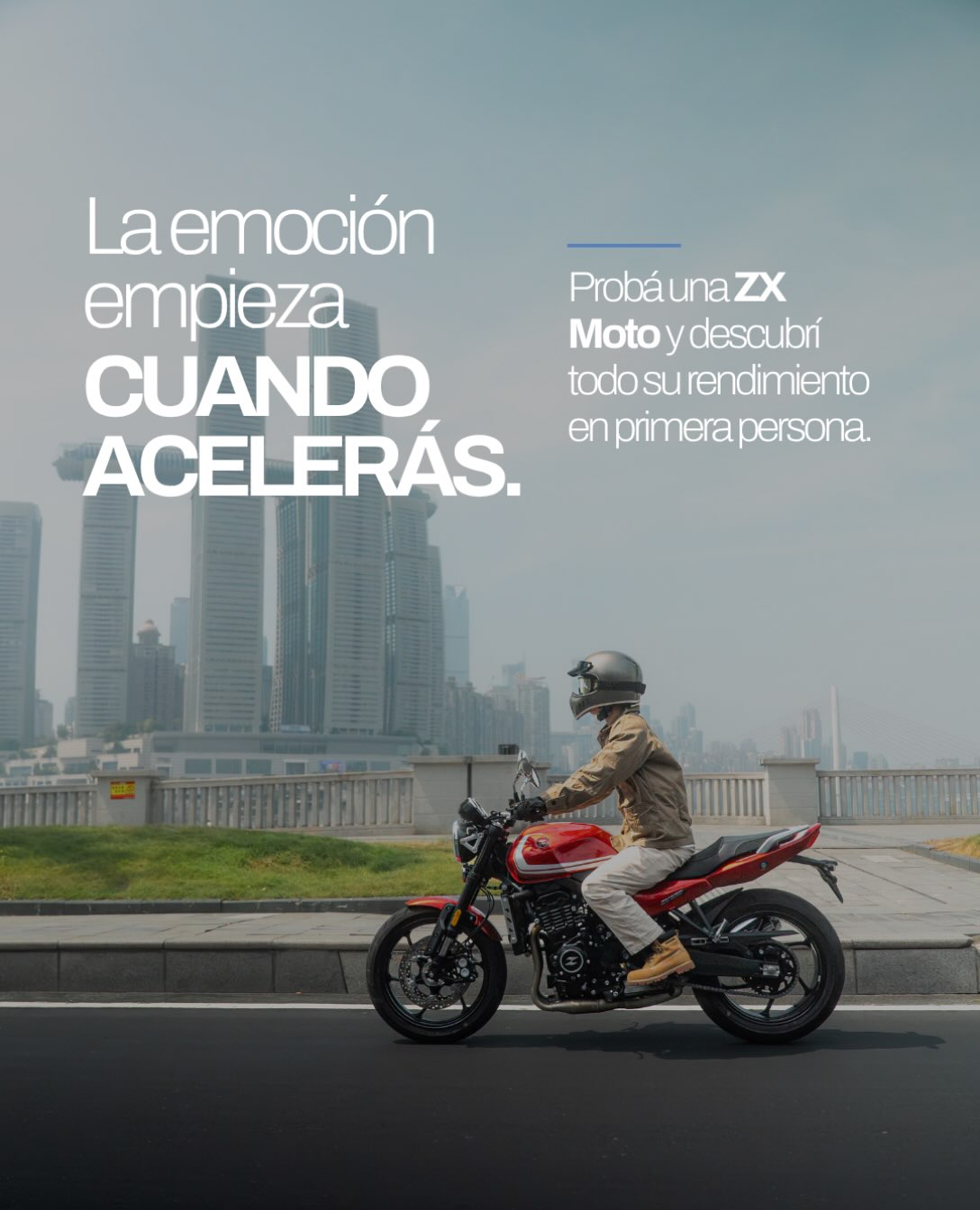 No alcanza con verla. Hay que manejarla. 🏍️Viví la potencia, el diseño y la tecnología de una ZX Moto en un test drive exclusivo.Agendá el tuyo y sent...